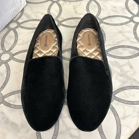 Birdies The Starling Velvet Flats Size 8 NWOT - Picture 1 of 5